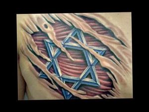 Фото рисунка тату шестиконечная звезда 12.10.2018 №011 - tattoo six poin - tattoo-photo.ru