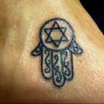 Фото рисунка тату шестиконечная звезда 12.10.2018 №012 - tattoo six poin - tattoo-photo.ru