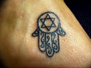 Фото рисунка тату шестиконечная звезда 12.10.2018 №012 - tattoo six poin - tattoo-photo.ru