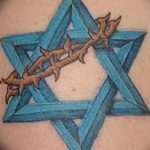 Фото рисунка тату шестиконечная звезда 12.10.2018 №013 - tattoo six poin - tattoo-photo.ru