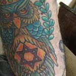 Фото рисунка тату шестиконечная звезда 12.10.2018 №020 - tattoo six poin - tattoo-photo.ru