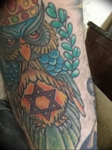 Фото рисунка тату шестиконечная звезда 12.10.2018 №020 - tattoo six poin - tattoo-photo.ru