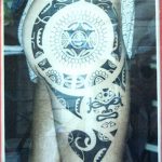Фото рисунка тату шестиконечная звезда 12.10.2018 №021 - tattoo six poin - tattoo-photo.ru