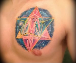 Фото рисунка тату шестиконечная звезда 12.10.2018 №031 - tattoo six poin - tattoo-photo.ru