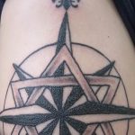 Фото рисунка тату шестиконечная звезда 12.10.2018 №042 - tattoo six poin - tattoo-photo.ru