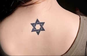 Фото рисунка тату шестиконечная звезда 12.10.2018 №048 - tattoo six poin - tattoo-photo.ru