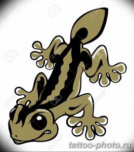 Фото рисунка татуировка саламандра 30.10.2018 №030 - salamander tattoo - tattoo-photo.ru