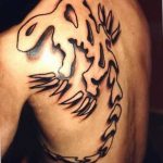 Фото рисунка татуировка саламандра 30.10.2018 №047 - salamander tattoo - tattoo-photo.ru