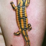 Фото рисунка татуировка саламандра 30.10.2018 №049 - salamander tattoo - tattoo-photo.ru