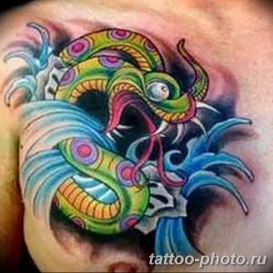 Фото рисунка татуировка саламандра 30.10.2018 №083 - salamander tattoo - tattoo-photo.ru