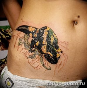 Фото рисунка татуировка саламандра 30.10.2018 №104 - salamander tattoo - tattoo-photo.ru