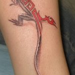 Фото рисунка татуировка саламандра 30.10.2018 №124 - salamander tattoo - tattoo-photo.ru