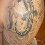 Фото рисунка татуировка саламандра 30.10.2018 №141 - salamander tattoo - tattoo-photo.ru