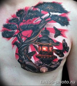 Фото тату Бонсай 26.10.2018 №004 - tattoo bonsai - tattoo-photo.ru