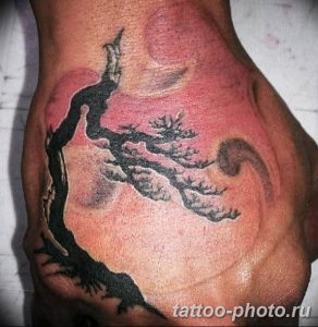 Фото тату Бонсай 26.10.2018 №019 - tattoo bonsai - tattoo-photo.ru