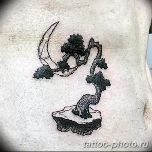 Фото тату Бонсай 26.10.2018 №023 - tattoo bonsai - tattoo-photo.ru