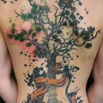 Фото тату Бонсай 26.10.2018 №027 - tattoo bonsai - tattoo-photo.ru