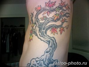 Фото тату Бонсай 26.10.2018 №048 - tattoo bonsai - tattoo-photo.ru