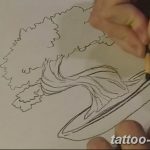 Фото тату Бонсай 26.10.2018 №060 - tattoo bonsai - tattoo-photo.ru