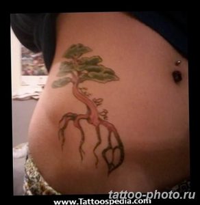 Фото тату Бонсай 26.10.2018 №066 - tattoo bonsai - tattoo-photo.ru