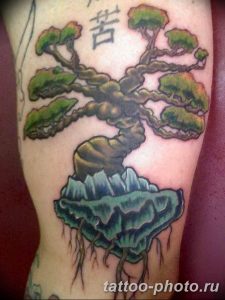 Фото тату Бонсай 26.10.2018 №076 - tattoo bonsai - tattoo-photo.ru