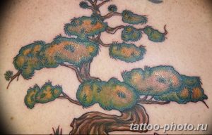 Фото тату Бонсай 26.10.2018 №078 - tattoo bonsai - tattoo-photo.ru