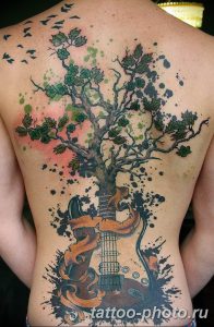 Фото тату Бонсай 26.10.2018 №079 - tattoo bonsai - tattoo-photo.ru