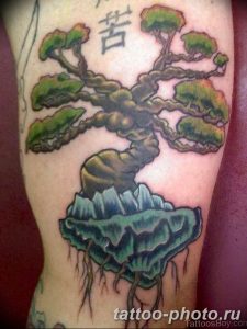 Фото тату Бонсай 26.10.2018 №094 - tattoo bonsai - tattoo-photo.ru