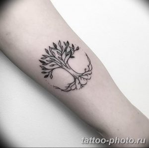 Фото тату Бонсай 26.10.2018 №095 - tattoo bonsai - tattoo-photo.ru