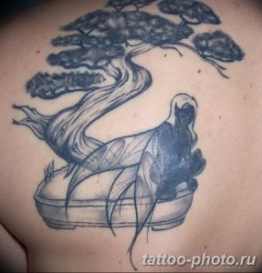 Фото тату Бонсай 26.10.2018 №106 - tattoo bonsai - tattoo-photo.ru