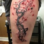 Фото тату Бонсай 26.10.2018 №122 - tattoo bonsai - tattoo-photo.ru