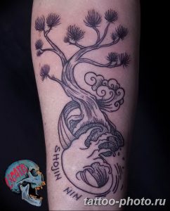 Фото тату Бонсай 26.10.2018 №123 - tattoo bonsai - tattoo-photo.ru