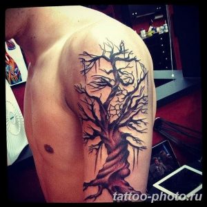 Фото тату Бонсай 26.10.2018 №129 - tattoo bonsai - tattoo-photo.ru