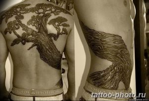 Фото тату Бонсай 26.10.2018 №144 - tattoo bonsai - tattoo-photo.ru