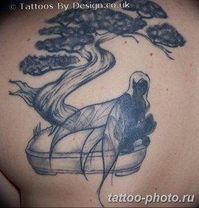 Фото тату Бонсай 26.10.2018 №149 - tattoo bonsai - tattoo-photo.ru