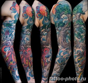 Фото тату Бонсай 26.10.2018 №164 - tattoo bonsai - tattoo-photo.ru