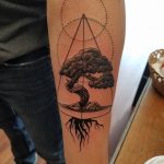 Фото тату Бонсай 26.10.2018 №167 - tattoo bonsai - tattoo-photo.ru
