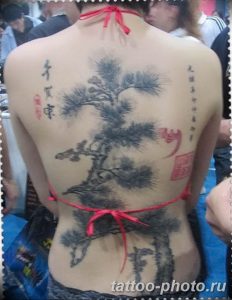 Фото тату Бонсай 26.10.2018 №200 - tattoo bonsai - tattoo-photo.ru