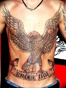 Фото тату беркут 10.10.2018 №008 - tattoo eagle - tattoo-photo.ru