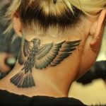 Фото тату беркут 10.10.2018 №012 - tattoo eagle - tattoo-photo.ru