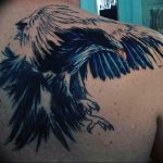 Фото тату беркут 10.10.2018 №024 - tattoo eagle - tattoo-photo.ru