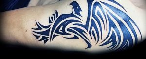 Фото тату беркут 10.10.2018 №030 - tattoo eagle - tattoo-photo.ru