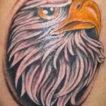 Фото тату беркут 10.10.2018 №042 - tattoo eagle - tattoo-photo.ru