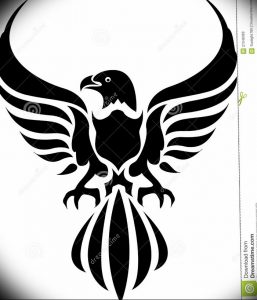 Фото тату беркут 10.10.2018 №053 - tattoo eagle - tattoo-photo.ru