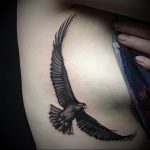Фото тату беркут 10.10.2018 №081 - tattoo eagle - tattoo-photo.ru