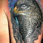 Фото тату беркут 10.10.2018 №103 - tattoo eagle - tattoo-photo.ru