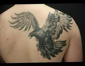 Фото тату беркут 10.10.2018 №108 - tattoo eagle - tattoo-photo.ru