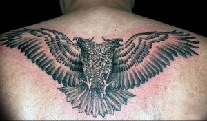 Фото тату беркут 10.10.2018 №109 - tattoo eagle - tattoo-photo.ru