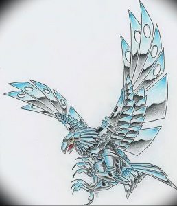Фото тату беркут 10.10.2018 №119 - tattoo eagle - tattoo-photo.ru