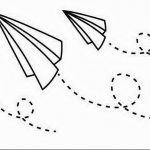 Фото тату бумажный самолетик 09.10.2018 №088 - tattoo paper airplane - tattoo-photo.ru
